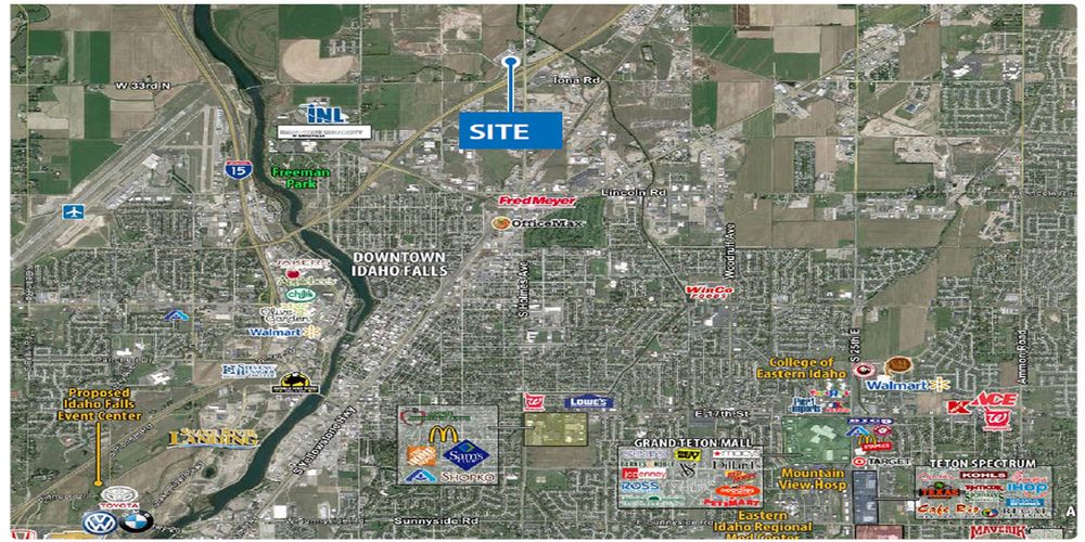 Parcel B: 3855 N 5th E, Idaho Falls, ID 83401